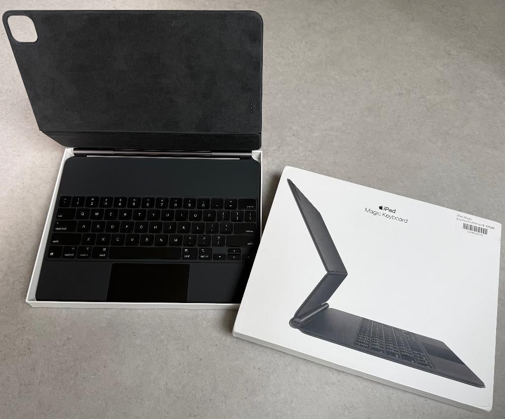 iPad Magic Keyboard, Black, QWERTY, Perfect condition, Enlèvement ou Envoi, Apple iPad, 13 pouces ou plus, Comme neuf