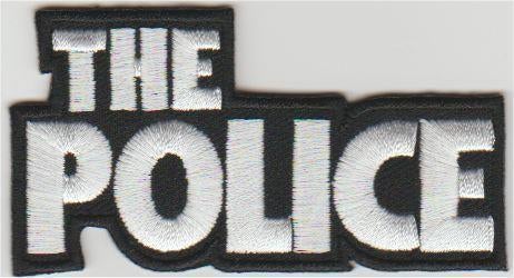 The Police stoffen opstrijk patch embleem, Verzenden, Nieuw, Kleding