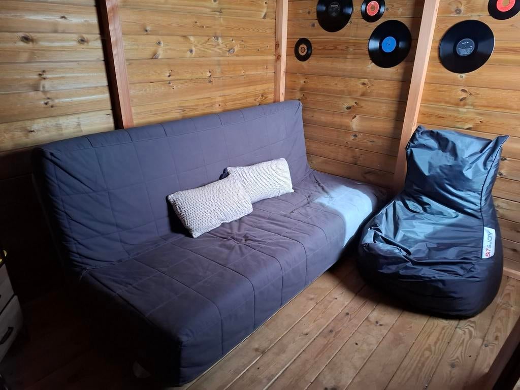 Uitkapbare zetel, Autres dimensions, Gris, Enlèvement, Utilisé