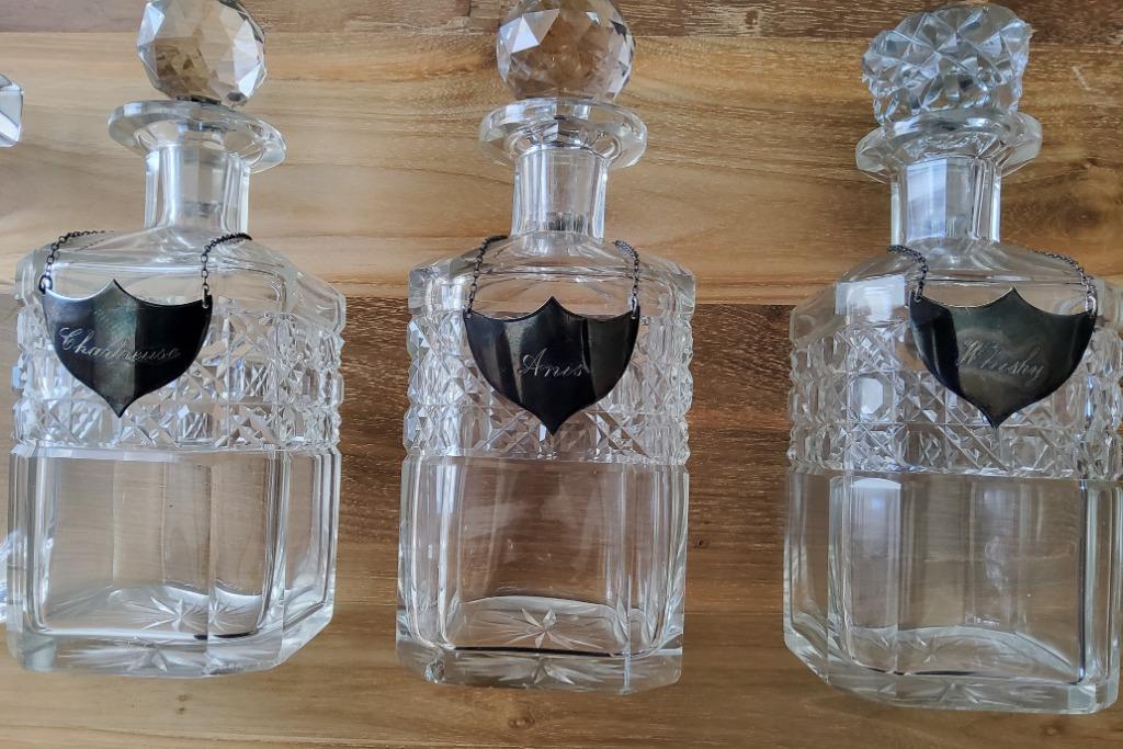 ARNSTADT KRISTALL Whisky... karaffen mondgeblazen kristal, Ophalen of Verzenden