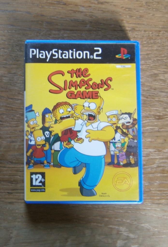PS2  The Simpsons game, Consoles de jeu & Jeux vidéo, 2 joueurs, À partir de 12 ans, Aventure et Action, Comme neuf