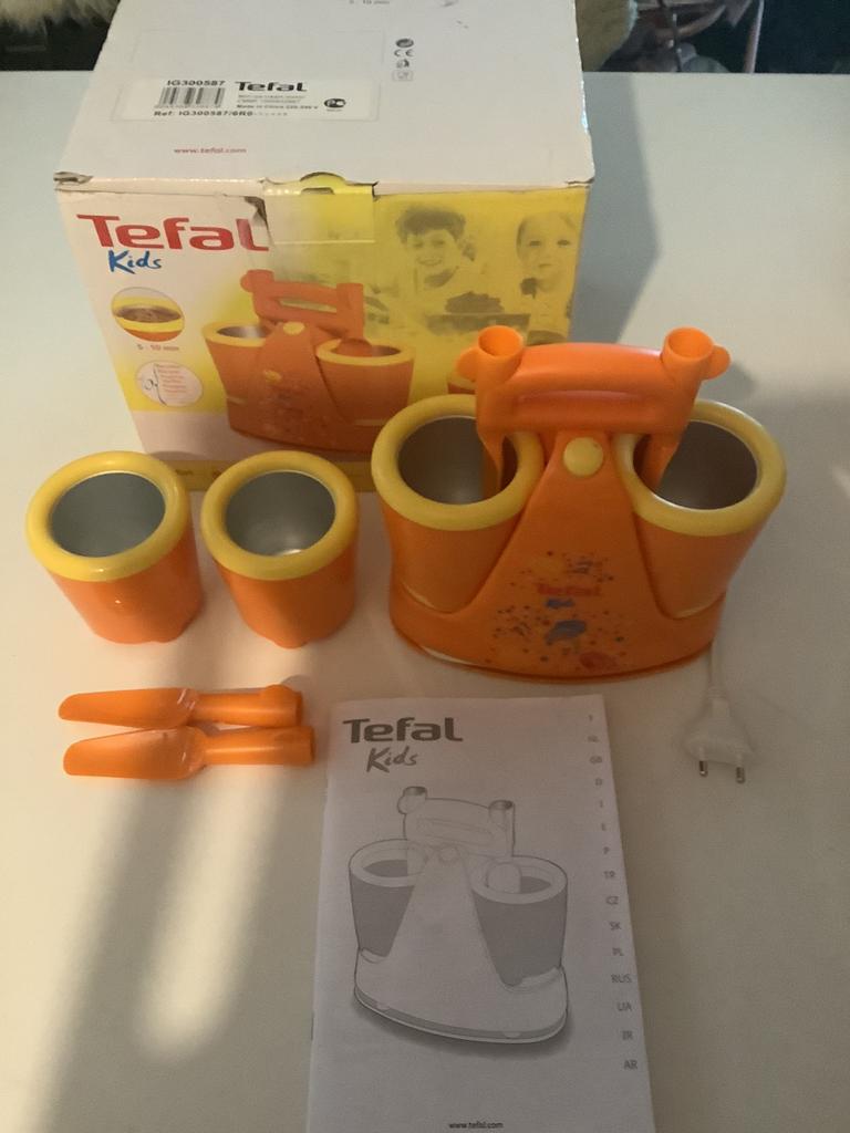 Tefal Kids mini ijsmaker, Ophalen of Verzenden, Zo goed als nieuw