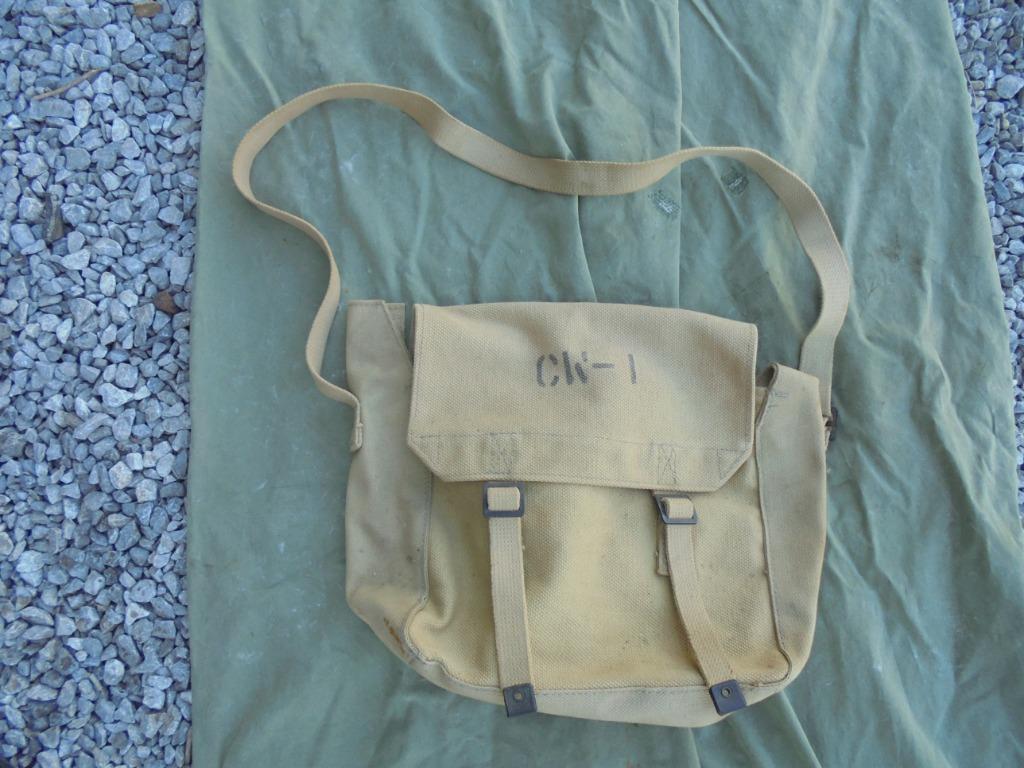 sac,besace armée anglaise belge ou autre, Collections, Enlèvement ou Envoi, Armée de terre
