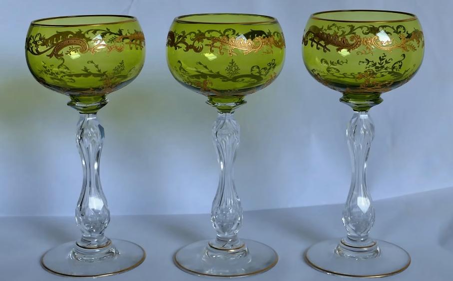 3 verres St Louis Massenet, Enlèvement ou Envoi