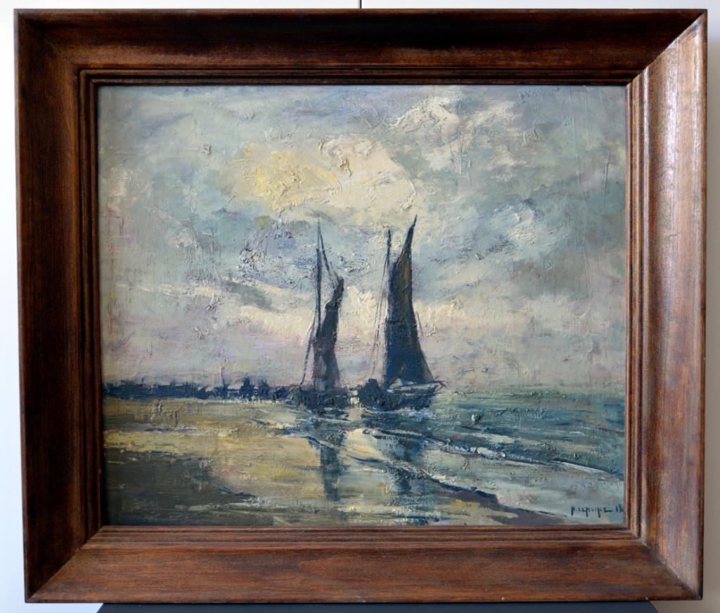 Oeuvre originale signée de Henri LEMOINE (1922 - 2009), Antiquités & Art, Art | Peinture | Classique, Enlèvement