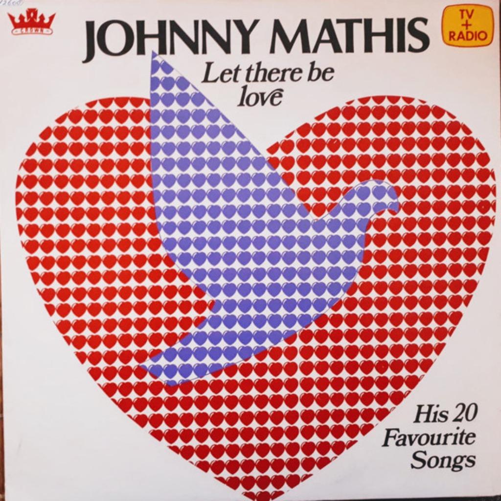 Johnny Mathis ‎– Let There Be Love - His 20 Favourite Songs, Ophalen of Verzenden, 1960 tot 1980, Zo goed als nieuw, 12 inch