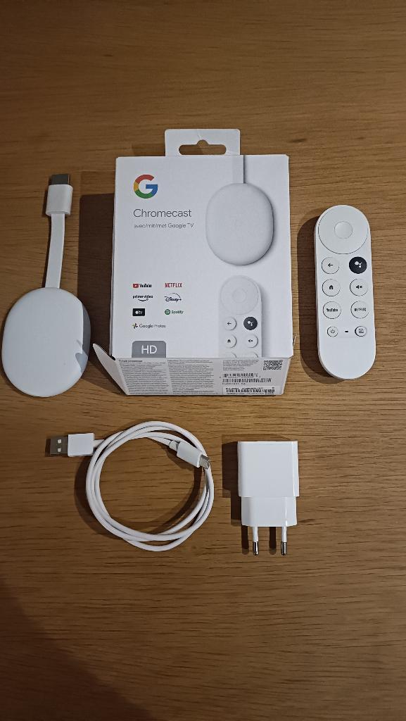 Chromecast met Google TV, Enlèvement ou Envoi, Utilisé, HDMI, Sans disque dur