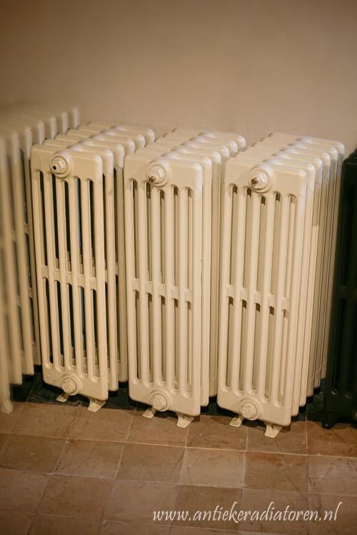 jaren '20 originele gietijzeren radiatoren, Doe-het-zelf en Bouw, Verwarming en Radiatoren, Ophalen, Gebruikt, Radiator, 60 tot 150 cm