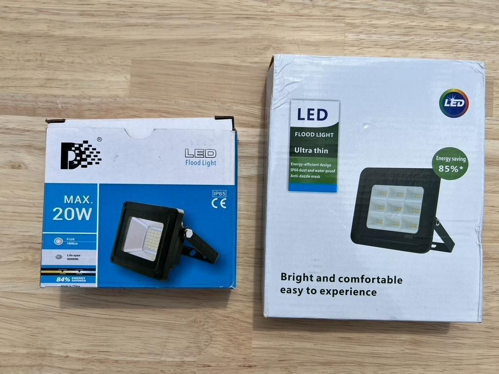 LED schijnwerper spot, Ophalen of Verzenden, Nieuw, Plafondspot of Wandspot, Led