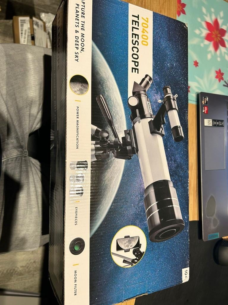 Telescoop, Audio, Tv en Foto, Optische apparatuur | Telescopen, Zo goed als nieuw, Ophalen of Verzenden