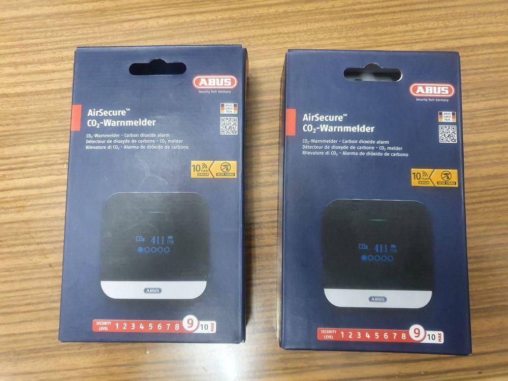 ABUS AirSecure CO2WM110 Detecteur CO2, Bricolage & Construction, Systèmes d'alarme, Enlèvement ou Envoi, Détecteur, Capteur ou Alarme