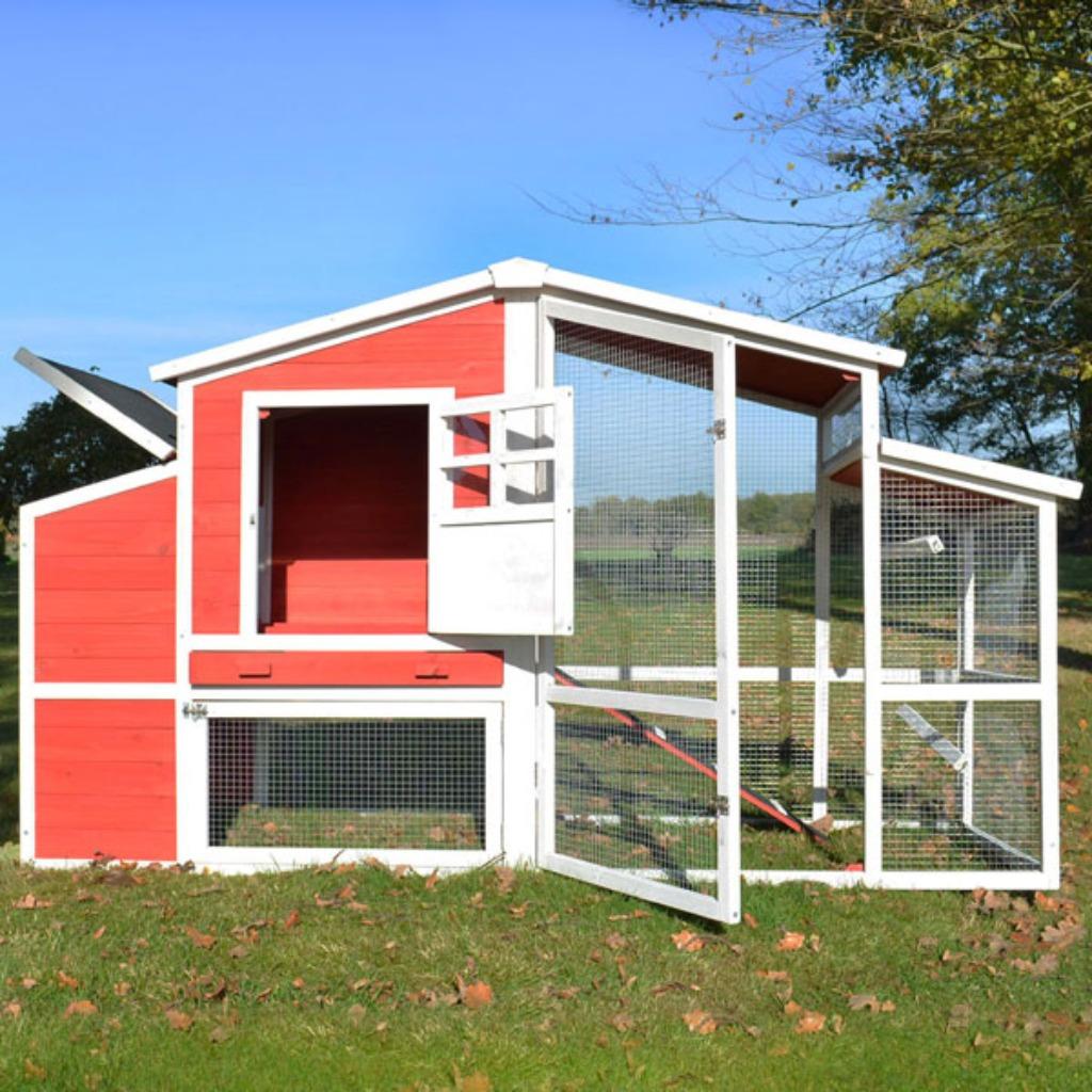 Poulailler XXL abri poule oie coq canard clapier lapin NEUF, Animaux & Accessoires, Envoi, Neuf, Poulailler