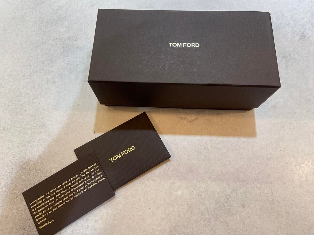 Boîte à lunettes de soleil Tom Ford marron, Enlèvement ou Envoi, Comme neuf, Emballage