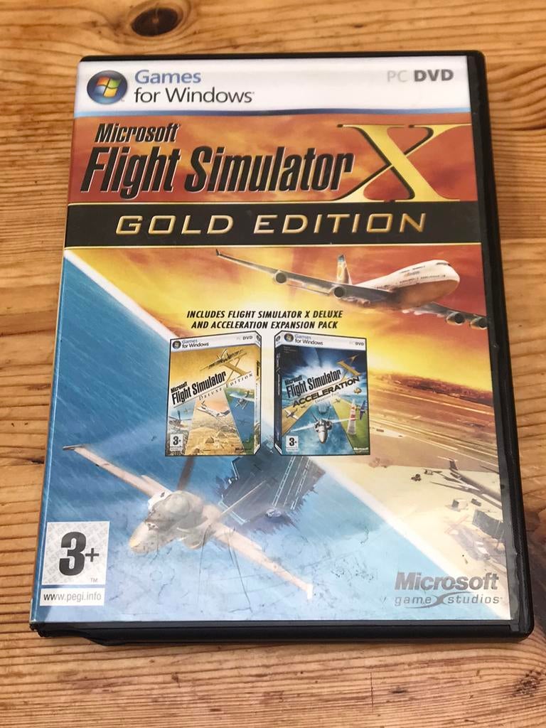 Flight Simulator X Gold Edition, Games en Spelcomputers, Ophalen, Gebruikt
