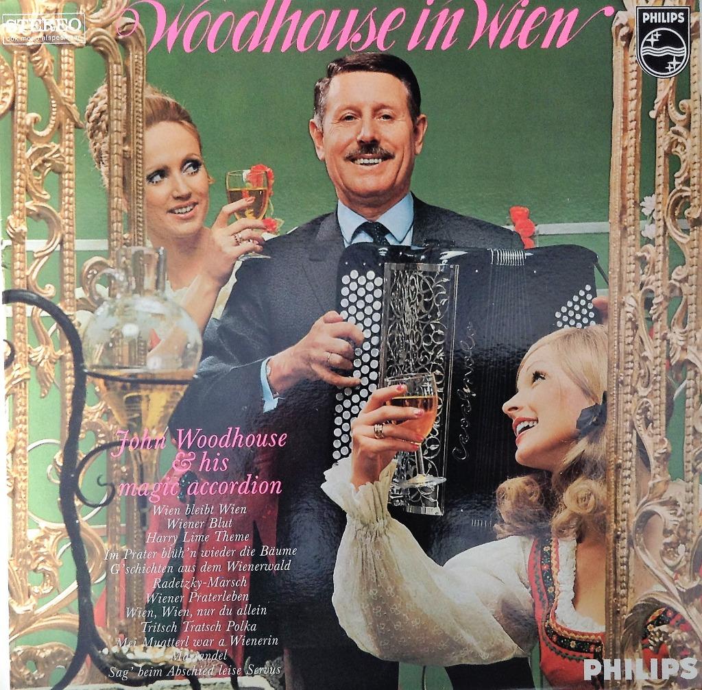 LP John Woodhouse in Wien 1969 Accordeon, Ophalen of Verzenden, Zo goed als nieuw, 12 inch, Europees
