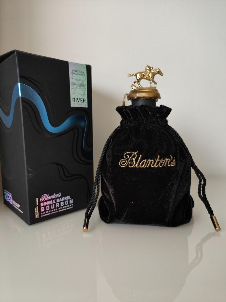 Blanton's LMDW 2023 River Edition Barrel #19 - Bouchon "O", Neuf, Autres régions, Enlèvement ou Envoi, Pleine