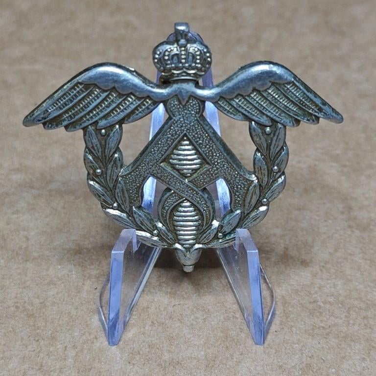 Béret des services administratifs de l'armée belge, Enlèvement ou Envoi, Armée de terre, Emblème ou Badge