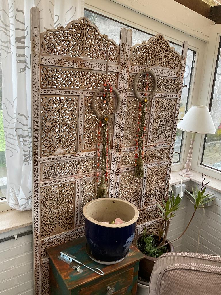 Kamerscherm, Ophalen, Gebruikt