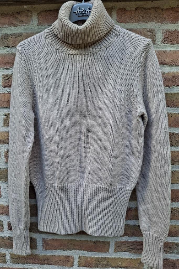 Wollen trui 'REPEAT' - maat 38 (ook voor maat 36), Ophalen of Verzenden, Zo goed als nieuw, Maat 36 (S), Beige