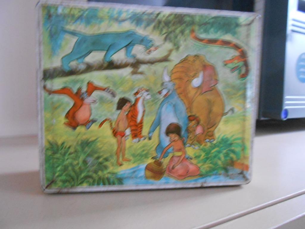 Walt disney . Blikken doos . Rombouts ., Ophalen of Verzenden