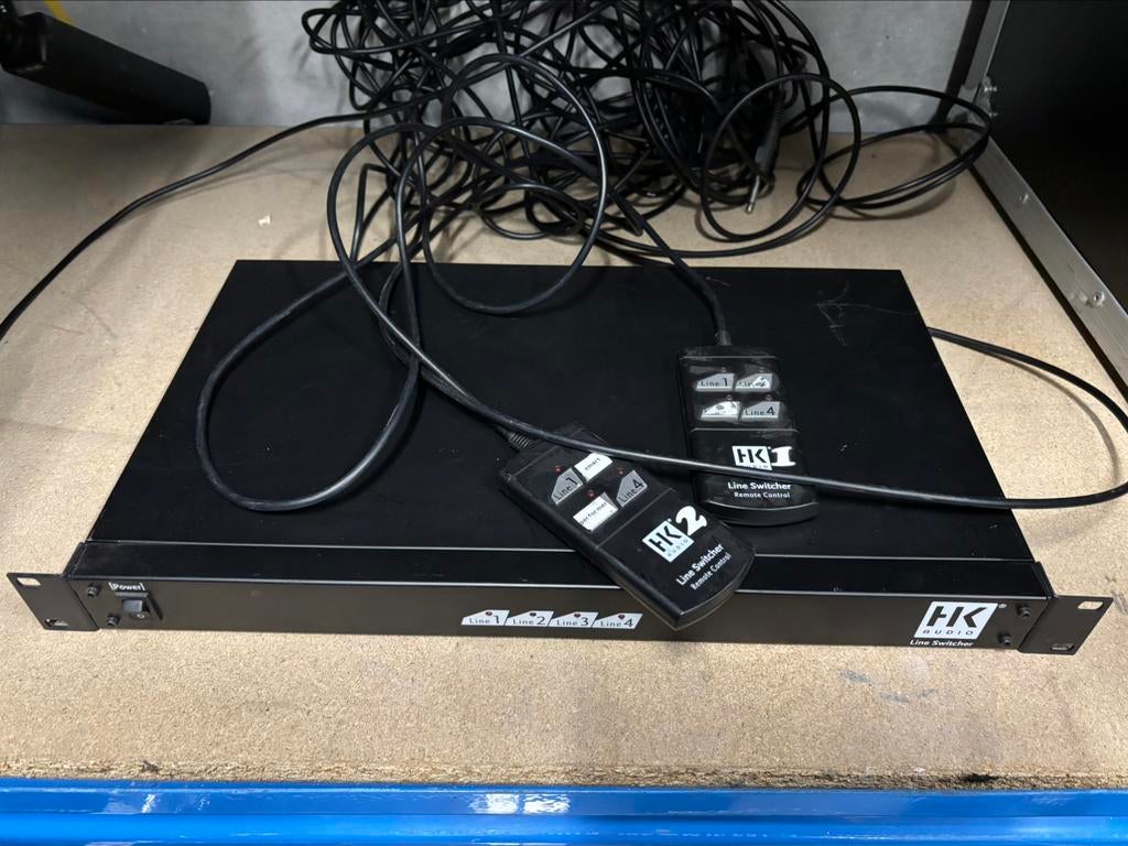 HK Audio Line Switcher, Ophalen of Verzenden, Zo goed als nieuw