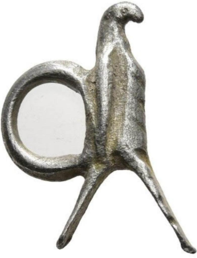 Oud-Romeins Zilveren hanger Beeldje - Oud Rome, Handtassen en Accessoires, Antieke sieraden, Ophalen of Verzenden, Zilver, Hanger