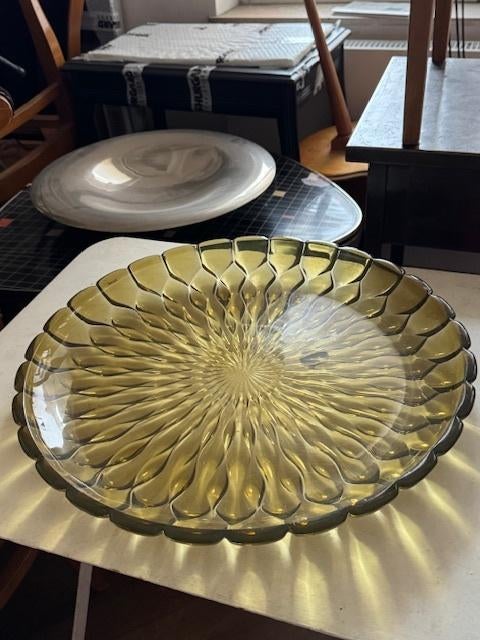 Plat Kartell en plexiglas, Antiquités & Art, Enlèvement