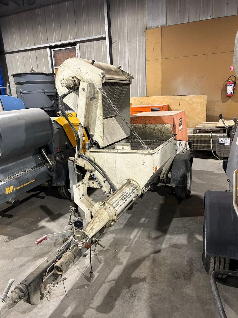 Brinkmann FHS 200 - POMPE À MORTIER/POMPE À CHAPE, Bricolage & Construction, Enlèvement, Utilisé