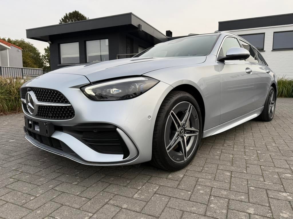 MERCEDES C 300 e Break AUT FULL AMG 9G TROBIC HYBRID BENZ, Autos, Cuir, 1800 kg, Euro 6, Entreprise