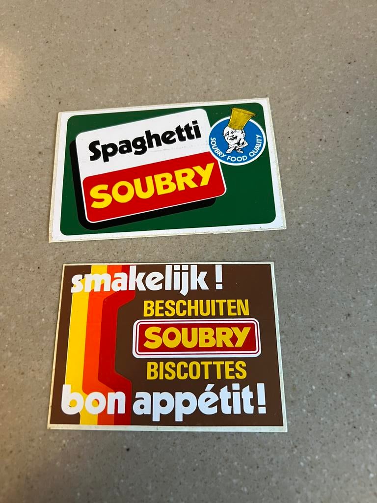 Stickers zelfklevers Soubry, Verzamelen, Ophalen of Verzenden, Nieuw, Merk