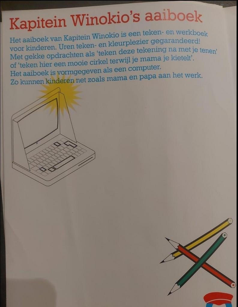 Kapitein Winokio's aaiboek - Creatief doeboek, Ophalen