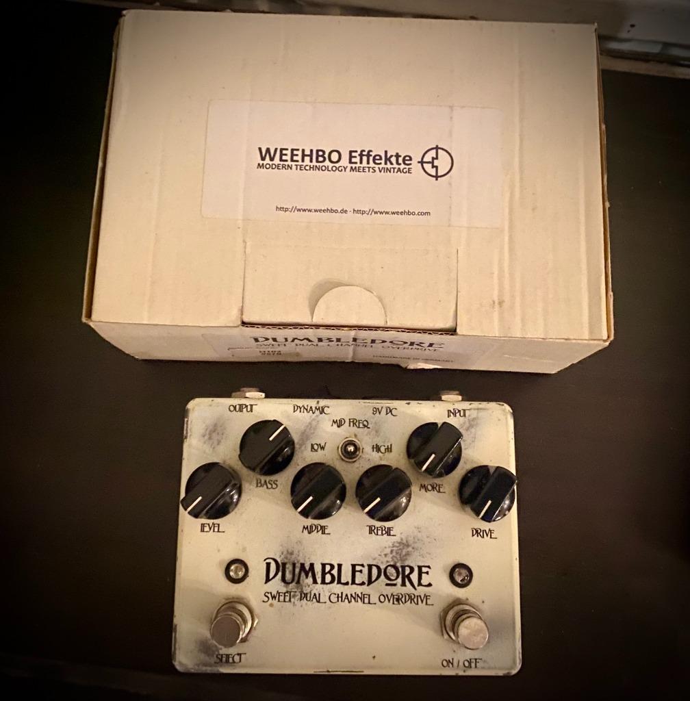 WEEHBO EFFEKTE - DUMBLEDORE, Muziek en Instrumenten, Effecten, Zo goed als nieuw, Distortion, Overdrive of Fuzz, Ophalen of Verzenden