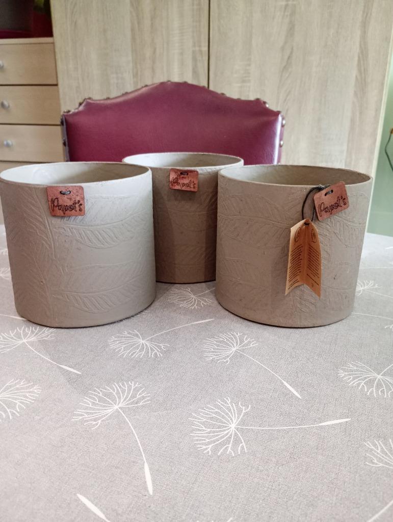 Cache-pots papier et latex Papot's, Enlèvement ou Envoi, Poterie