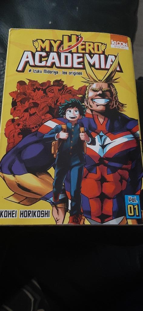 My hero academia, Livres, Enlèvement ou Envoi