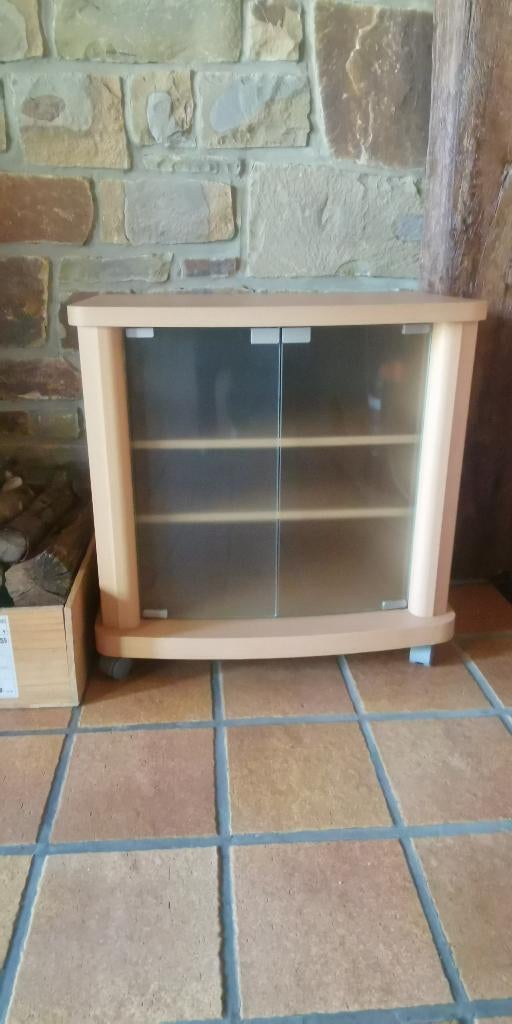 Meuble TV à roulettes, Maison & Meubles, 25 à 50 cm, Moins de 100 cm, Enlèvement, Utilisé