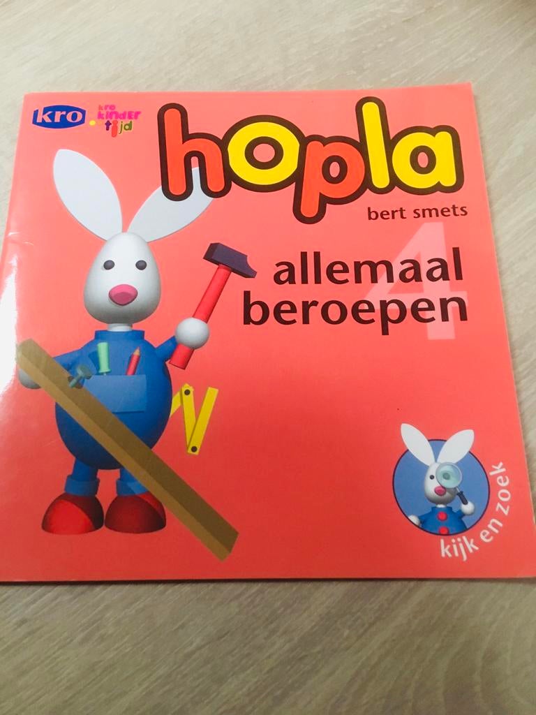 Allemaal beroepen,hopla, Livres, Livres pour enfants | Jeunesse | Moins de 10 ans, Enlèvement ou Envoi, Comme neuf, Non-fiction