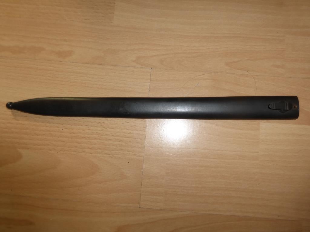 fourreau de baionnette Mauser Belge Export de présentation, Collections, Objets militaires | Général, Envoi, Armée de terre, Couteau ou Poignard
