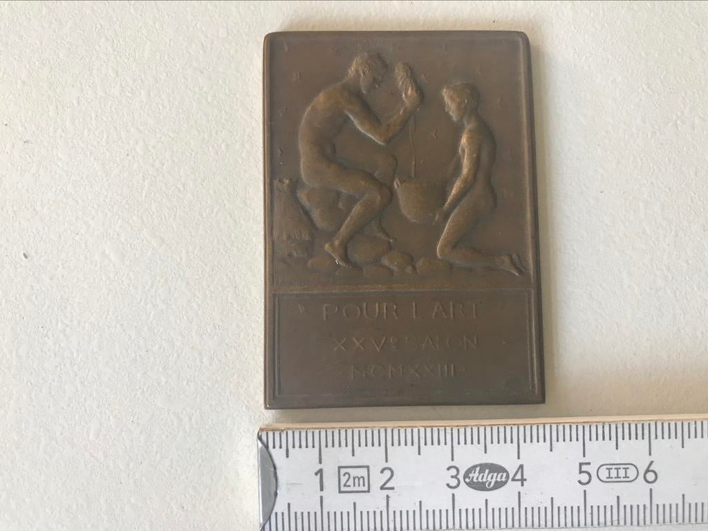 Medaille Pour l’art XXV salon MCMXXIII, Ophalen of Verzenden