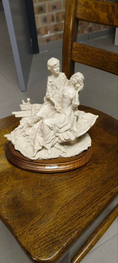 Beeld in biscuit, Ophalen