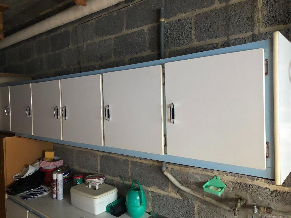 very vintage keuken bovenkast en onderkast, Ophalen