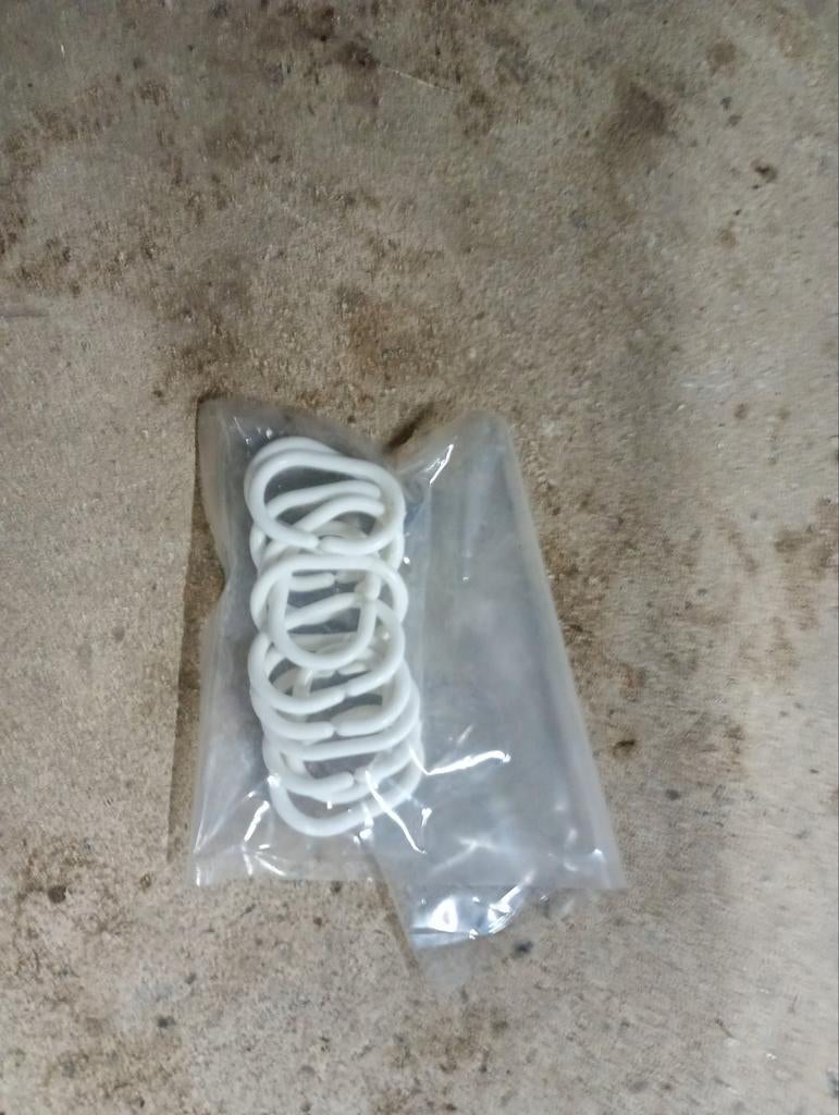 Douchegordijn haakjes, Huis en Inrichting, Ophalen