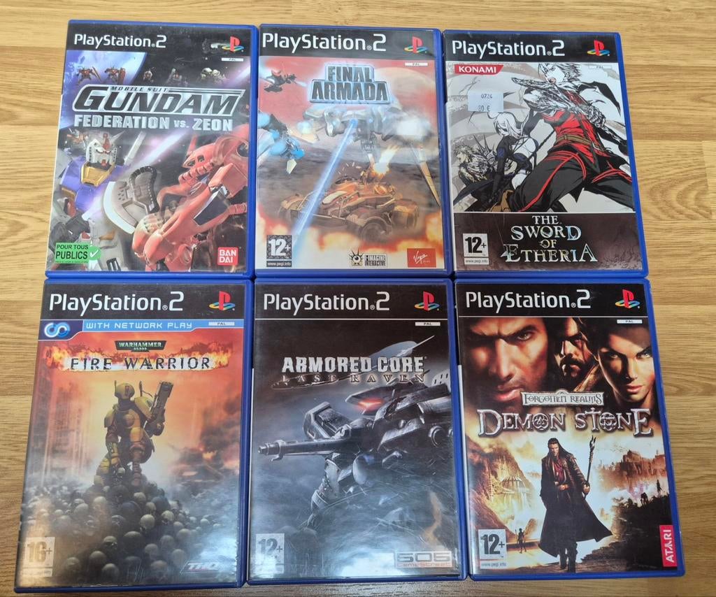 Jeux PlayStation 2, Enlèvement