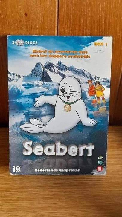 DVD-box Seabert, de kleine zeehond (1985), Cd's en Dvd's, Europees, Tekenfilm, Alle leeftijden, Boxset