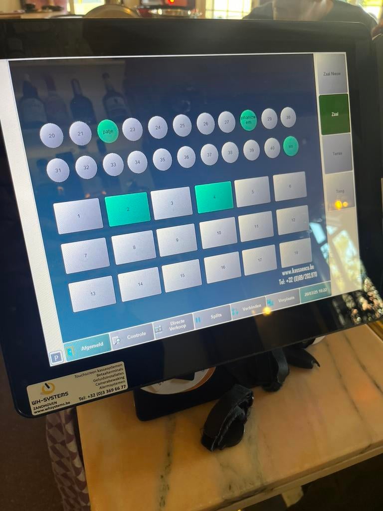Horeca kassa systeem prijs exclusief btw, Ophalen
