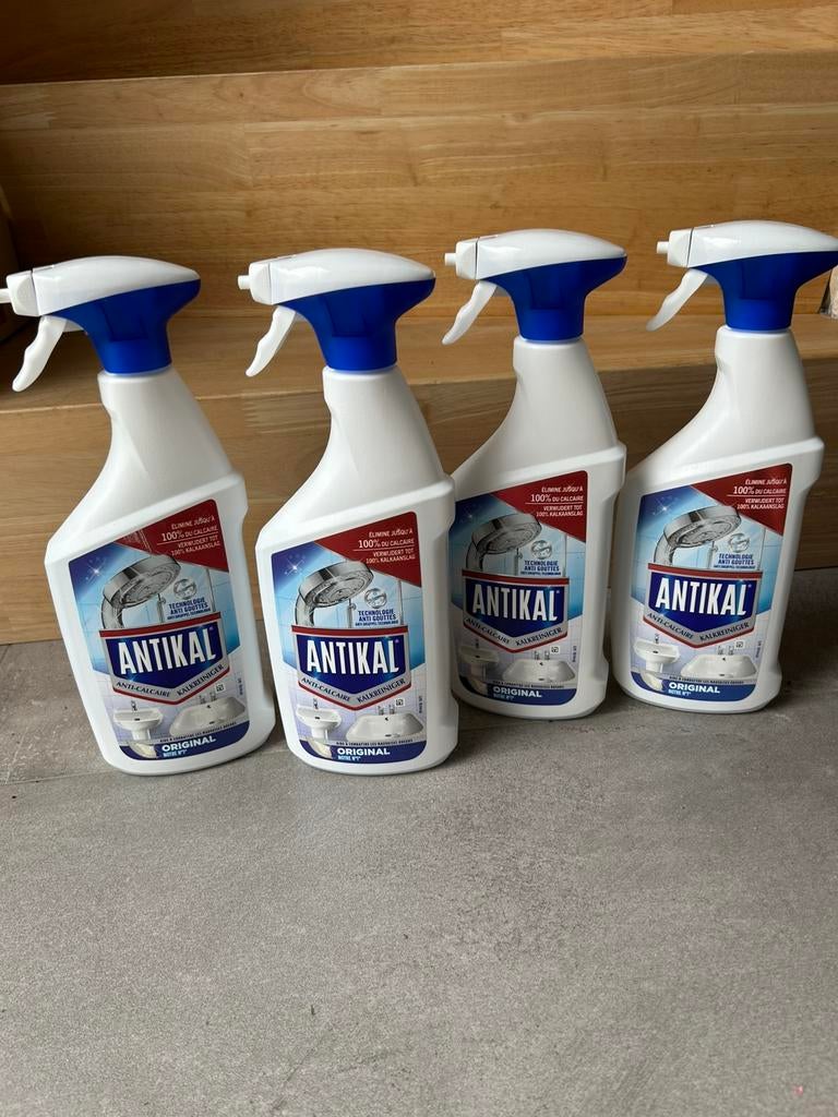 Antikal - 4 flacons spray. Nieuw, Ophalen of Verzenden, Schoonmaakmiddel