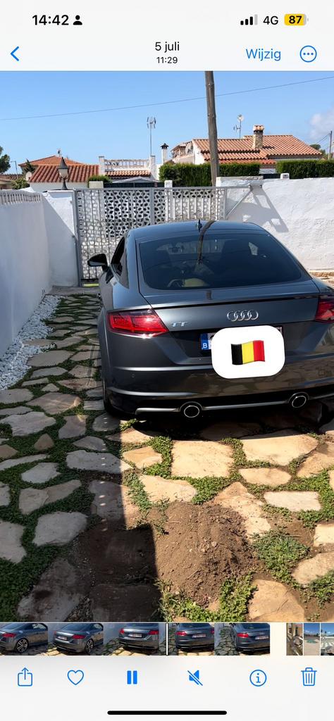 Auto’s, Auto's, Audi, Voorwielaandrijving, TT, Zwart, Leder