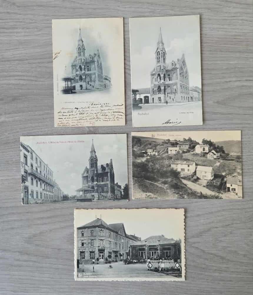 Rochefort 6 cartes postales, Collections, Envoi