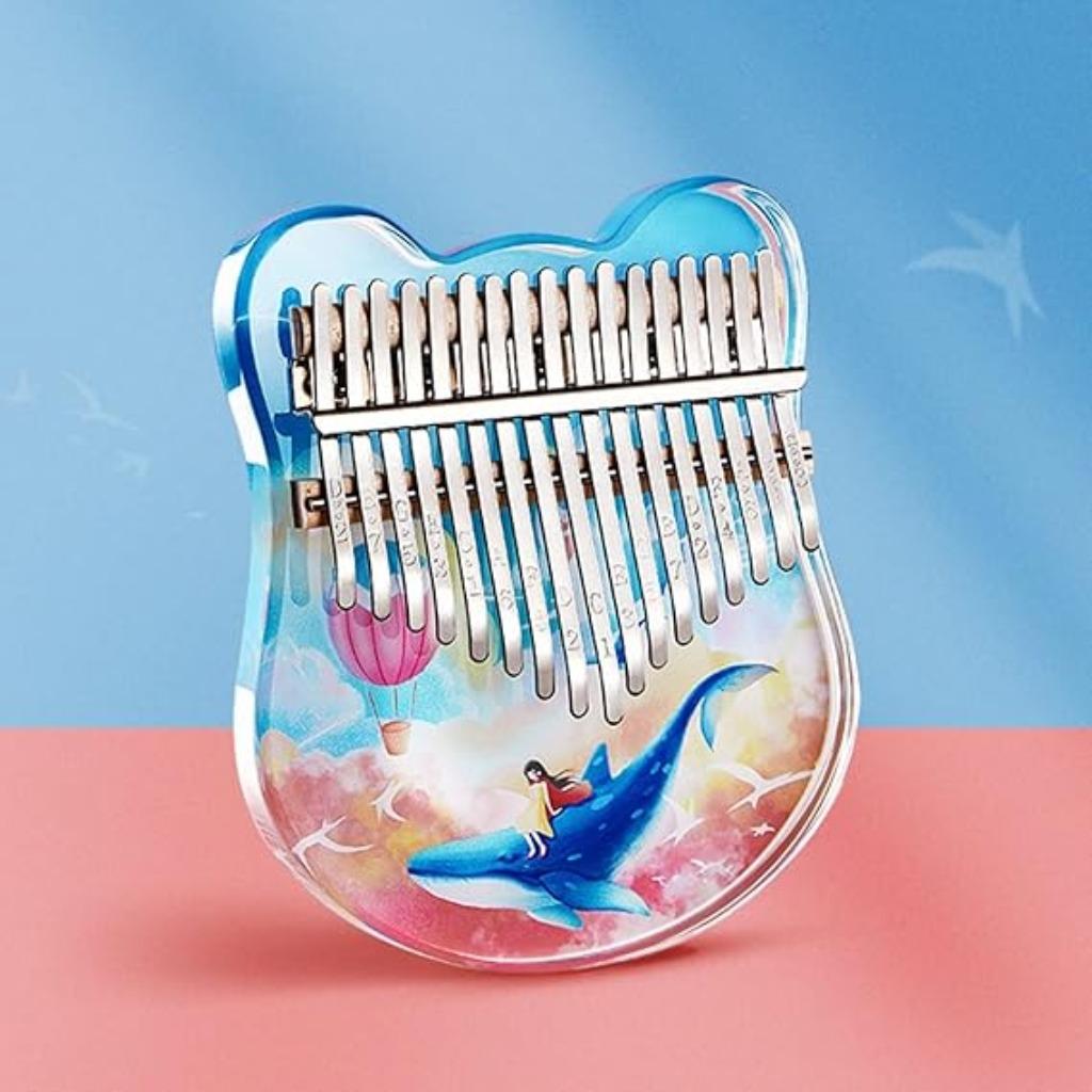 Piano à pouces en acrylique Kalimba pour enfants LIVRAISON R, Neuf, -, Jauhmui, -