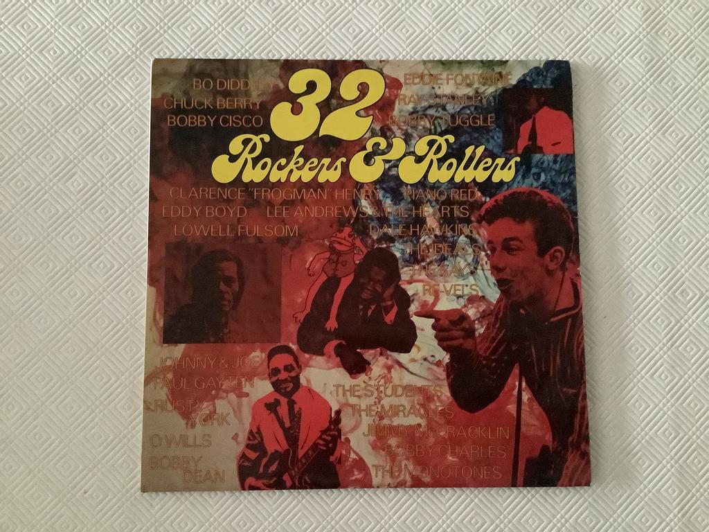 Vinyl lp 32 Rockers & Rollers, Ophalen, Gebruikt, 12 inch