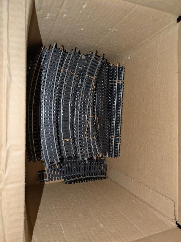 Rails/voies HO type K Lima, Jouef, Yugoslavia, transfo.., Enlèvement, Utilisé, Rails, Jouef